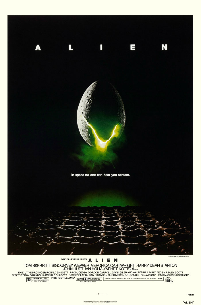 Movie poster for Alien