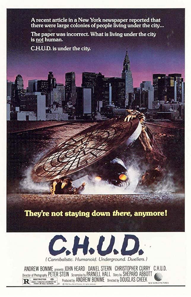 Movie poster for C.H.U.D.