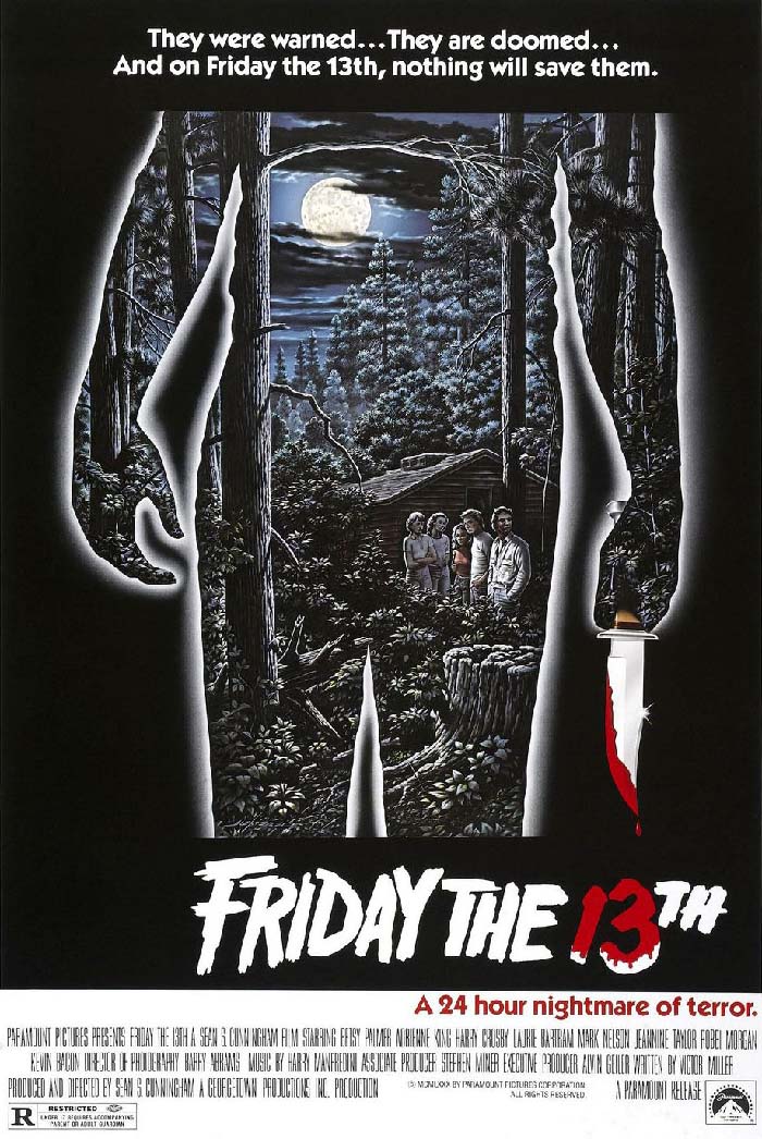 Movie poster for Friday the 13th