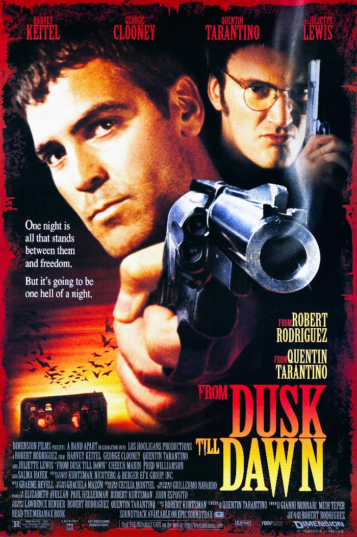 Movie poster for From Dusk Till Dawn