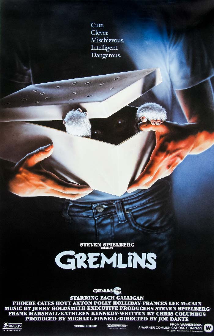 Movie poster for Gremlins