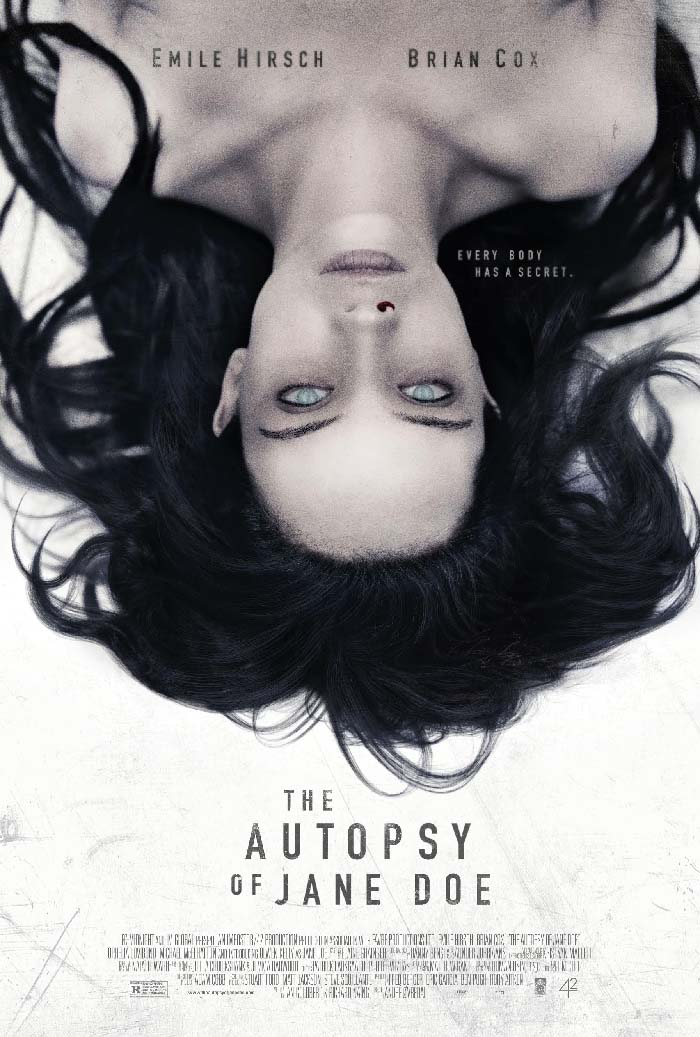 Movie poster for The Autopsy of Jane Doe